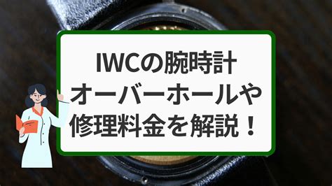 iwc メンテナンス|コンプリートサービス .